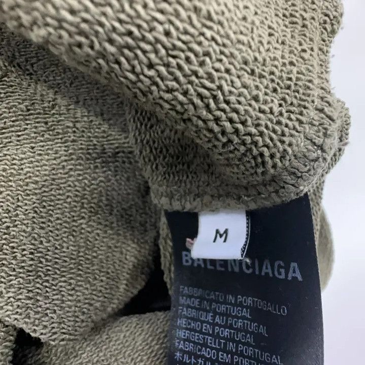 Balenciaga Balenciaga Political Campaign Hoodie in Military Green Size US M / EU 48-50 / 2 - 5 Thumbnail