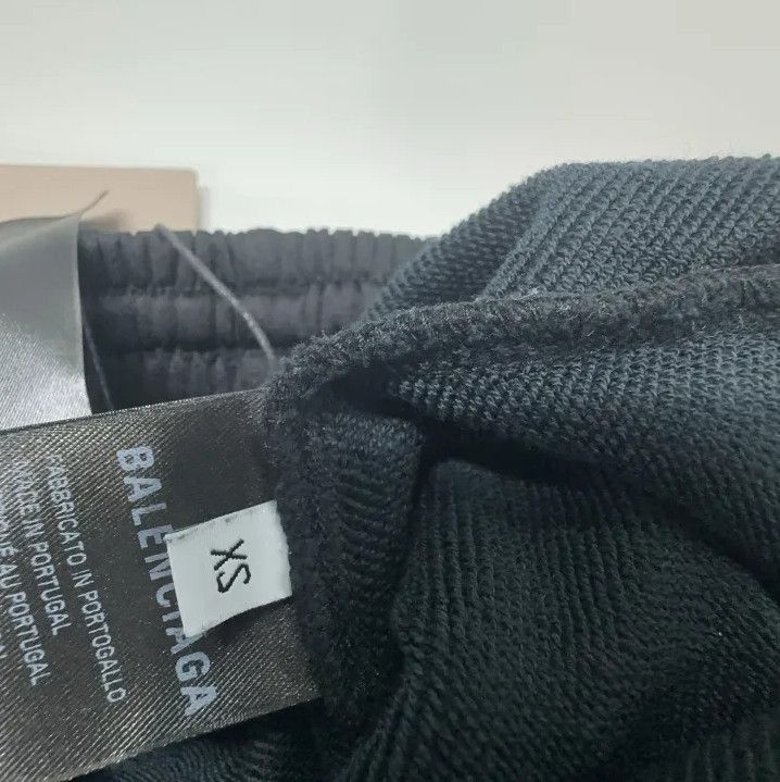 Balenciaga Balenciaga Black Logo Embroidered Sweatpants Size US 26 / EU 42 - 4 Thumbnail