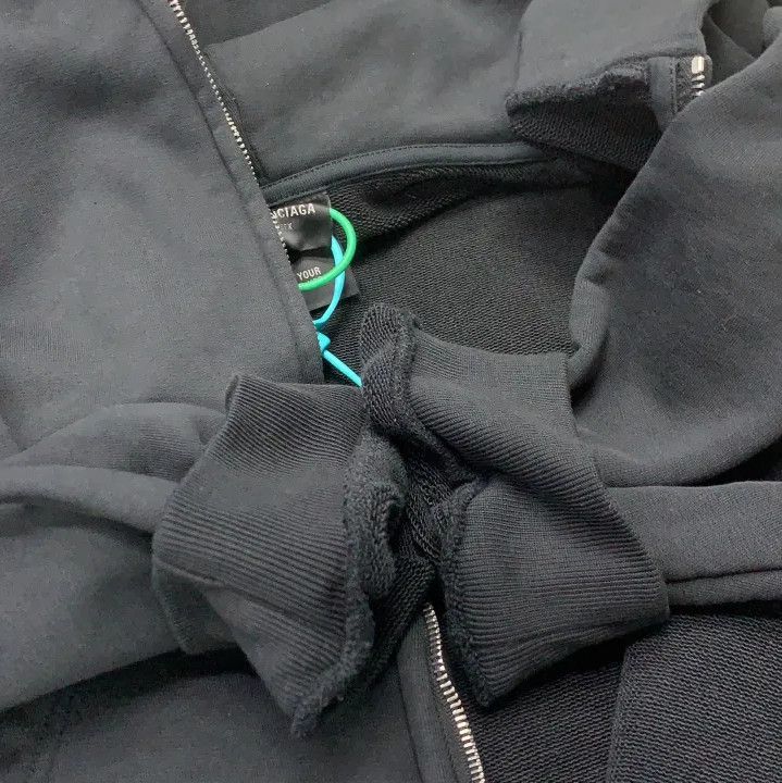 Balenciaga Balenciaga Need for Speed Logo Zip Hoodie Size US M / EU 48-50 / 2 - 7 Thumbnail