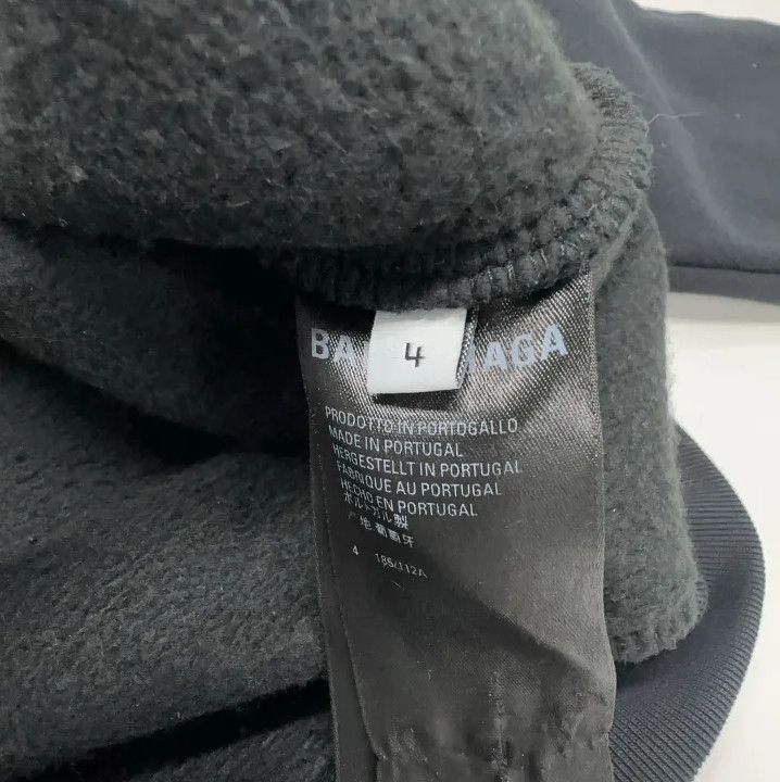 Balenciaga Balenciaga Black Logo Hooded Sweatshirt for Men Size US L / EU 52-54 / 3 - 7 Thumbnail