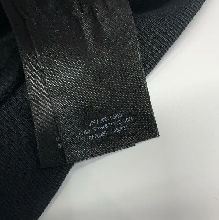 Balenciaga Balenciaga Black Logo Hooded Sweatshirt for Men Size US L / EU 52-54 / 3 - 8 Thumbnail