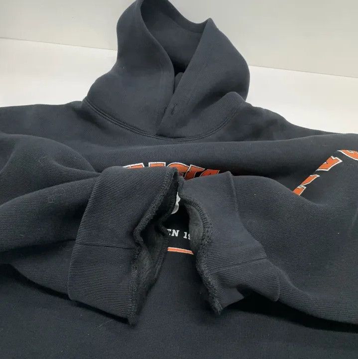 Balenciaga Balenciaga Black Logo Hooded Sweatshirt for Men Size US L / EU 52-54 / 3 - 10 Thumbnail
