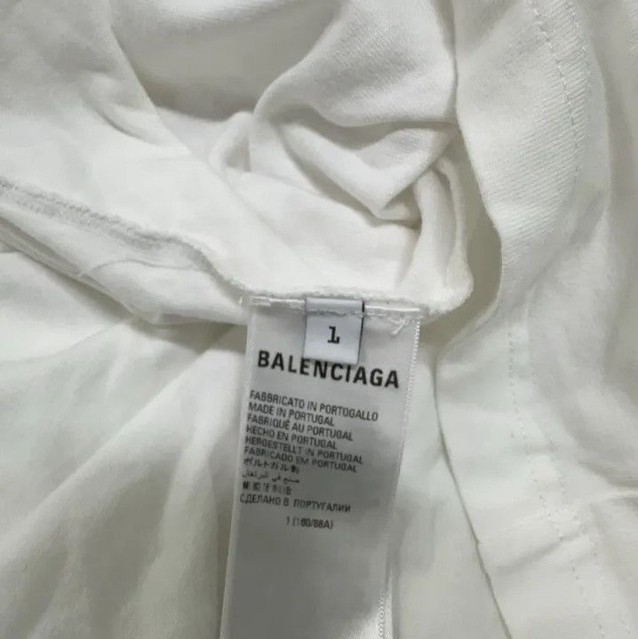 Balenciaga Balenciaga x Adidas Logo Embroidered T-Shirt Size US M / EU 48-50 / 2 - 5 Thumbnail