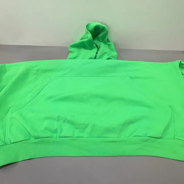 Balenciaga Balenciaga FW23 Logo Print Hoodie in Green Size US L / EU 52-54 / 3 - 10 Thumbnail