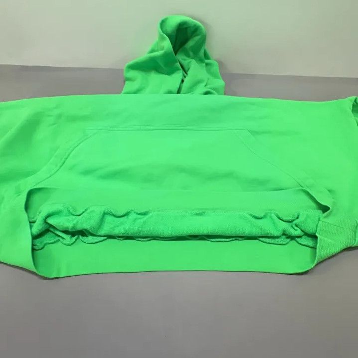 Balenciaga Balenciaga FW23 Logo Print Hoodie in Green Size US L / EU 52-54 / 3 - 11 Thumbnail