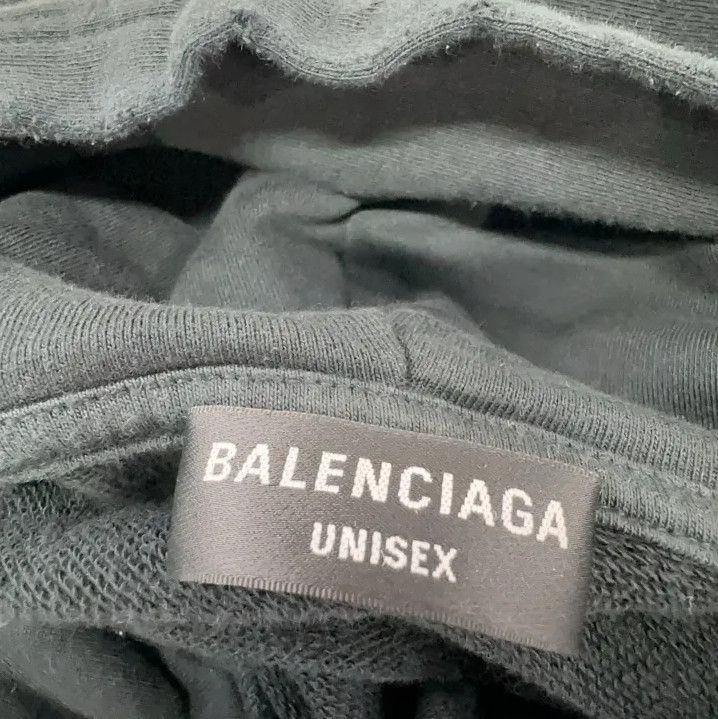 Balenciaga Balenciaga Logo Print Hooded Sweatshirt for Men Size US L / EU 52-54 / 3 - 7 Thumbnail