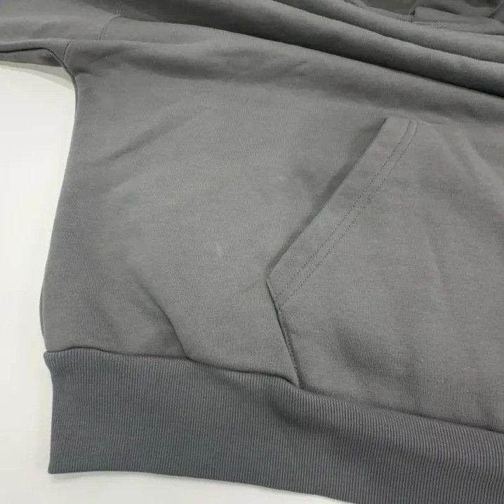 Balenciaga Balenciaga Gray Oversized Hoodie for Men Size US M / EU 48-50 / 2 - 8 Thumbnail