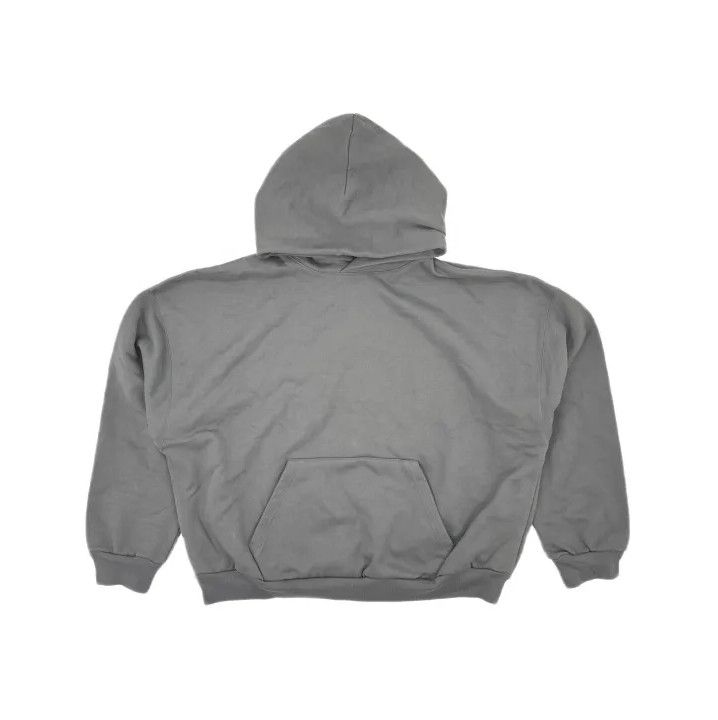 Balenciaga Balenciaga Gray Oversized Hoodie for Men Size US M / EU 48-50 / 2 - 2 Thumbnail