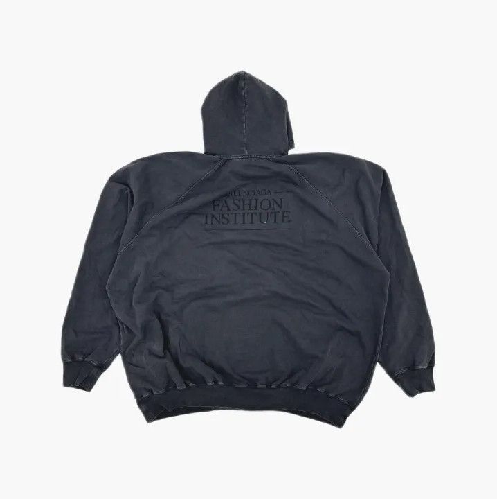 Balenciaga Balenciaga SS22 Logo Print Casual Hoodie Size US L / EU 52-54 / 3 - 3 Thumbnail