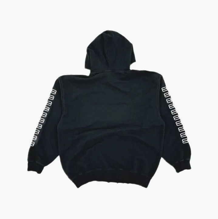 Balenciaga Balenciaga Black Logo Printed Hooded Sweatshirt Size US M / EU 48-50 / 2 - 3 Thumbnail