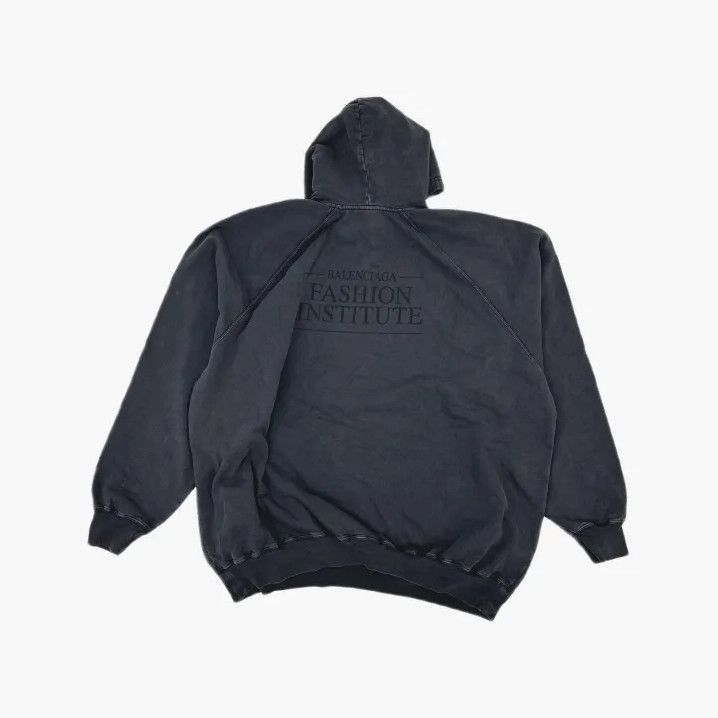 Balenciaga Balenciaga Black Logo Print Casual Hoodie Size US M / EU 48-50 / 2 - 3 Thumbnail