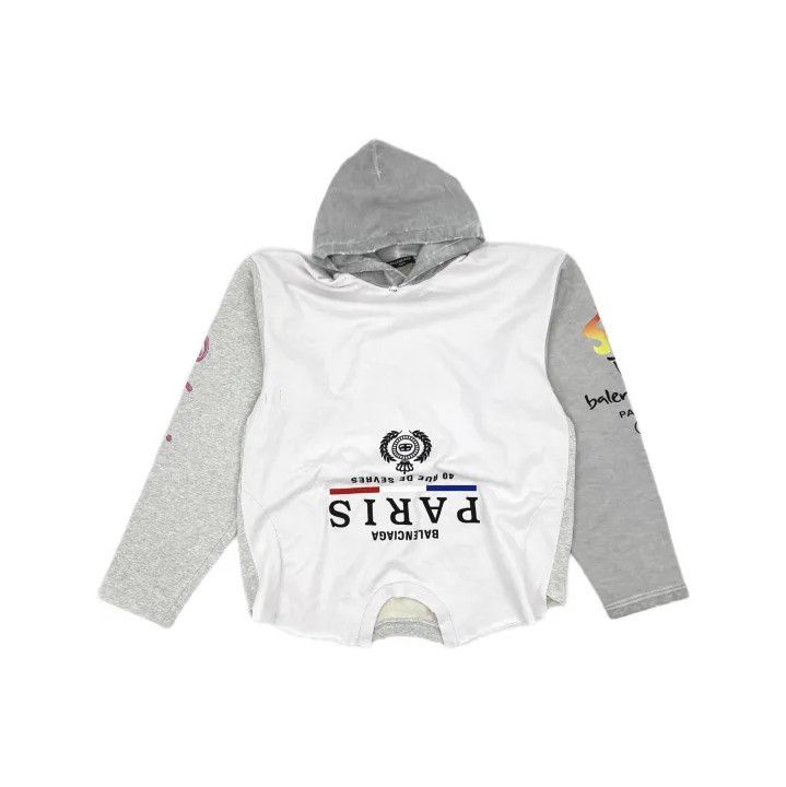 Balenciaga Balenciaga FW22 Oversized Logo Hoodie Size US M / EU 48-50 / 2 - 2 Thumbnail