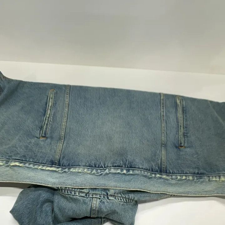 Balenciaga Balenciaga Blue Denim Hooded Jacket for Men Size US M / EU 48-50 / 2 - 10 Thumbnail