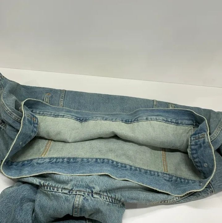 Balenciaga Balenciaga Blue Denim Hooded Jacket for Men Size US M / EU 48-50 / 2 - 11 Thumbnail