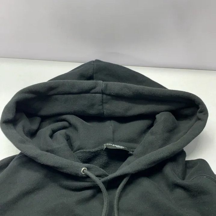 Balenciaga Balenciaga Black Logo Printed Hooded Sweatshirt Size US S / EU 44-46 / 1 - 7 Thumbnail