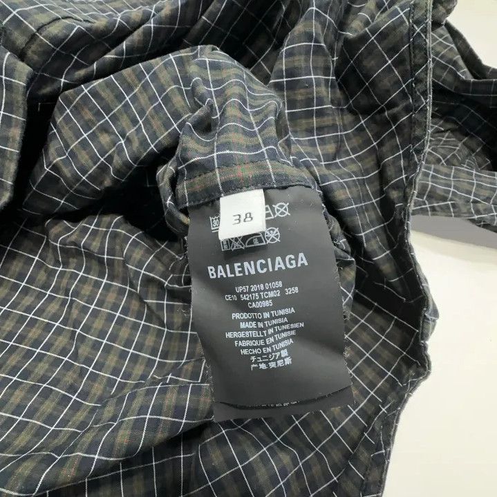 Balenciaga Balenciaga Black Long Sleeve Shirt with Print Size US M / EU 48-50 / 2 - 4 Thumbnail