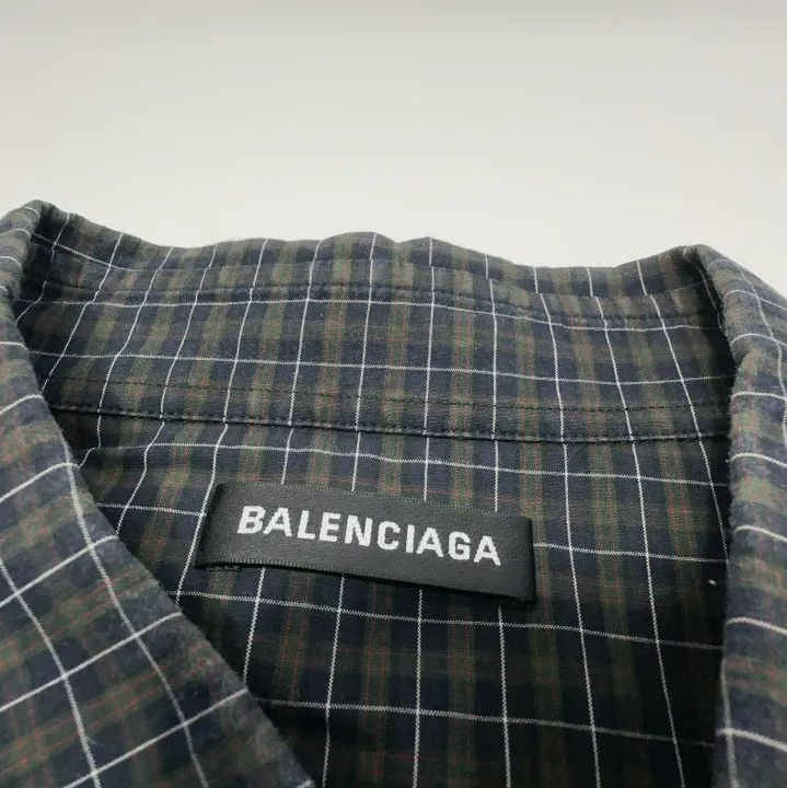 Balenciaga Balenciaga Black Long Sleeve Shirt with Print Size US M / EU 48-50 / 2 - 5 Thumbnail