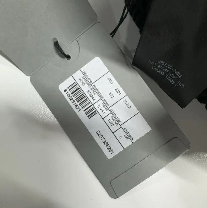 Balenciaga Balenciaga SS22 Black Logo Detail Knit Sweatpants Size US 26 / EU 42 - 4 Thumbnail