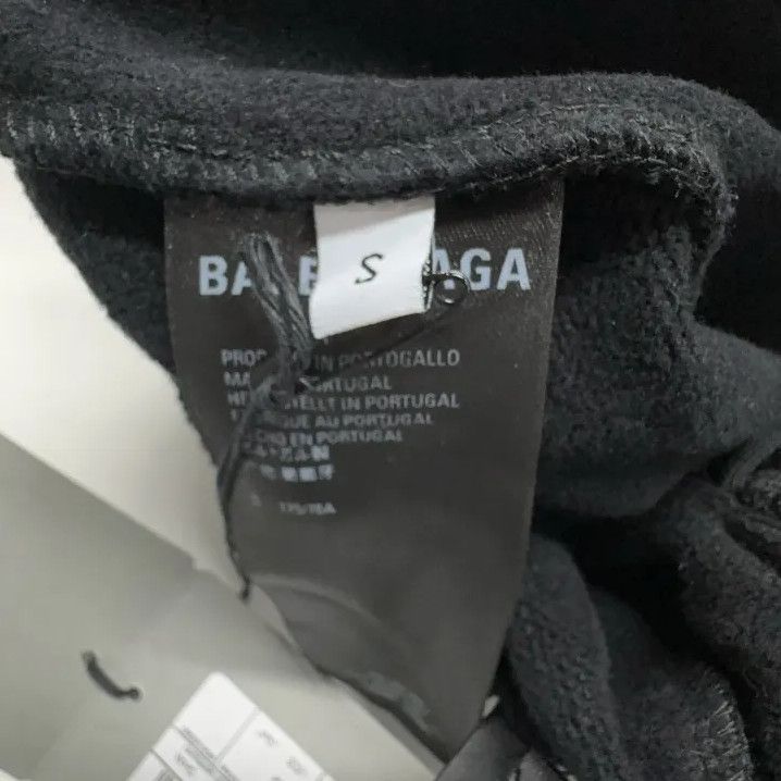 Balenciaga Balenciaga SS22 Black Logo Detail Knit Sweatpants Size US 26 / EU 42 - 5 Thumbnail