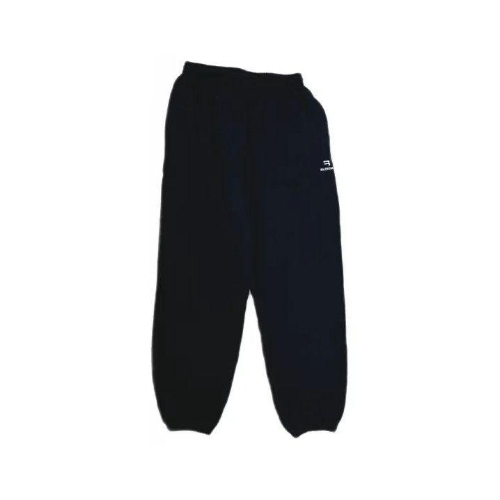 Balenciaga Balenciaga SS22 Black Logo Detail Knit Sweatpants Size US 26 / EU 42 - 2 Thumbnail
