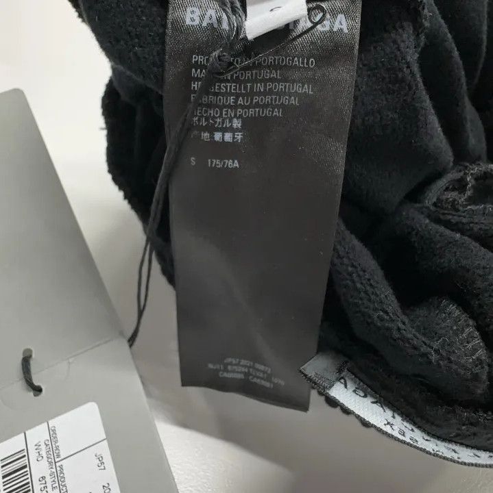 Balenciaga Balenciaga SS22 Black Logo Detail Knit Sweatpants Size US 26 / EU 42 - 6 Thumbnail