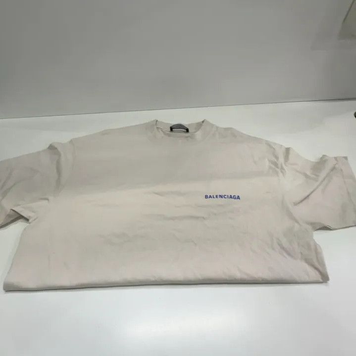 Balenciaga Balenciaga Logo Print Short Sleeve T-Shirt Size US XS / EU 42 / 0 - 6 Thumbnail