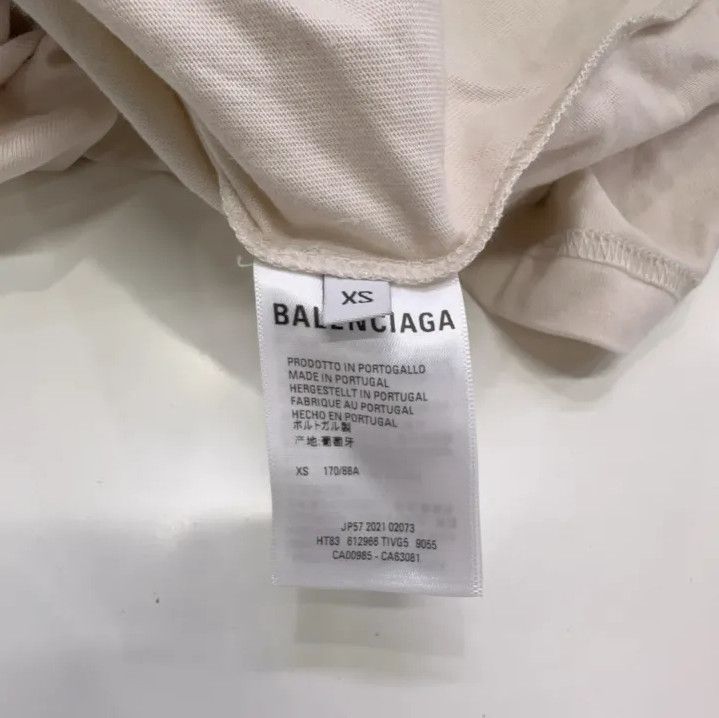 Balenciaga Balenciaga Logo Print Short Sleeve T-Shirt Size US XS / EU 42 / 0 - 5 Thumbnail