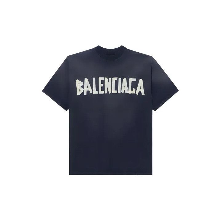 Balenciaga Balenciaga Black Logo Print Short Sleeve T-Shirt Size US S / EU 44-46 / 1 - 2 Thumbnail
