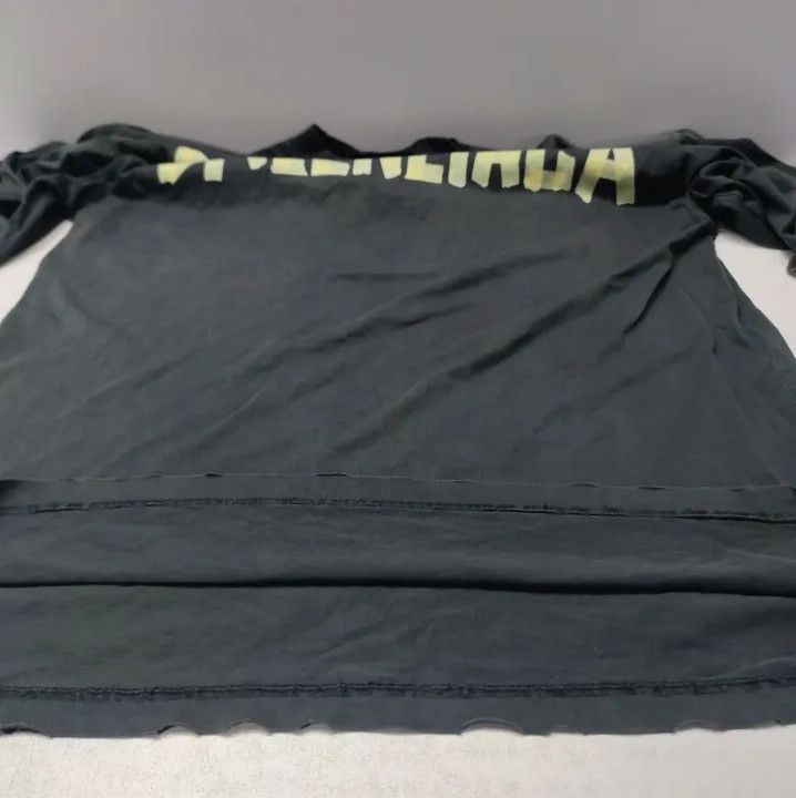Balenciaga Balenciaga Black Logo Print Short Sleeve T-Shirt Size US S / EU 44-46 / 1 - 9 Thumbnail