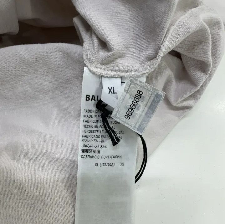 Balenciaga Balenciaga Activewear Logo Oversized T-Shirt Size US XL / EU 56 / 4 - 5 Thumbnail