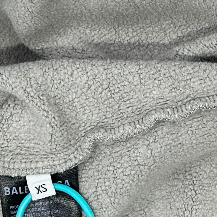 Balenciaga Balenciaga Logo Hooded Sweatshirt in Gray Size US XS / EU 42 / 0 - 3 Thumbnail