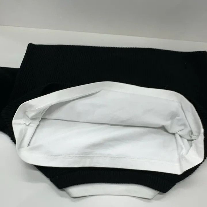 Balenciaga Balenciaga Layered Black V-Neck Sweater Size US M / EU 48-50 / 2 - 8 Thumbnail