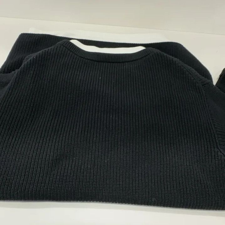 Balenciaga Balenciaga Layered Black V-Neck Sweater Size US M / EU 48-50 / 2 - 10 Thumbnail
