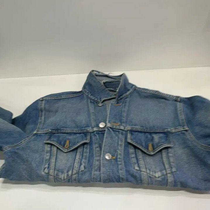 Balenciaga Balenciaga Blue Denim Button-Up Jacket Size US L / EU 52-54 / 3 - 8 Thumbnail