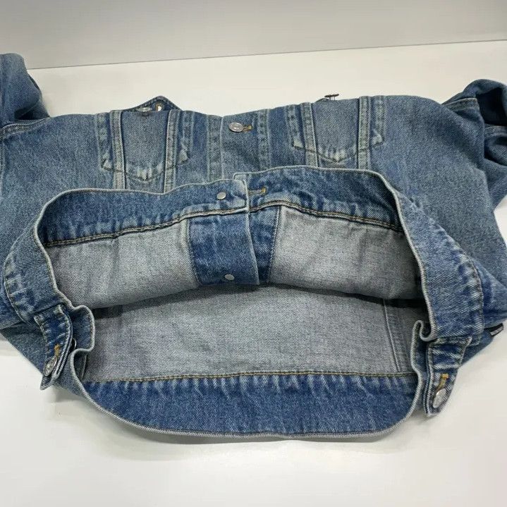 Balenciaga Balenciaga Blue Denim Button-Up Jacket Size US L / EU 52-54 / 3 - 10 Thumbnail