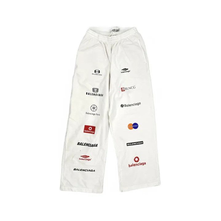 Balenciaga Balenciaga FW23 Letter Print Casual Pants Size US 26 / EU 42 - 2 Thumbnail