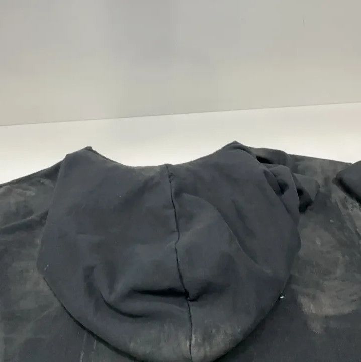Balenciaga Balenciaga Tie-Dye Logo Hoodie Jacket in Black Size US M / EU 48-50 / 2 - 9 Thumbnail