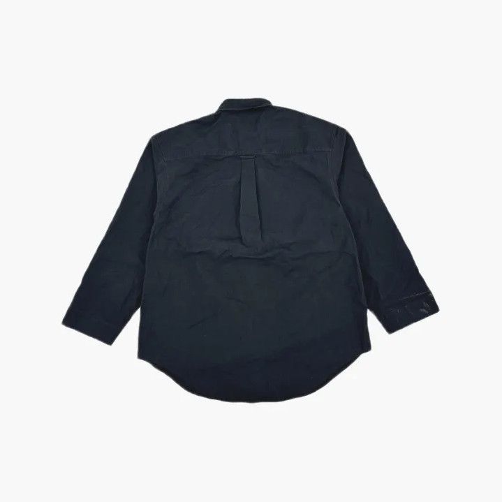 Balenciaga Balenciaga Black Long Sleeve Button-Up Shirt Size US XXS / EU 40 - 3 Thumbnail