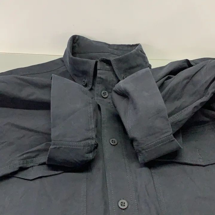 Balenciaga Balenciaga Black Long Sleeve Button-Up Shirt Size US XXS / EU 40 - 8 Thumbnail