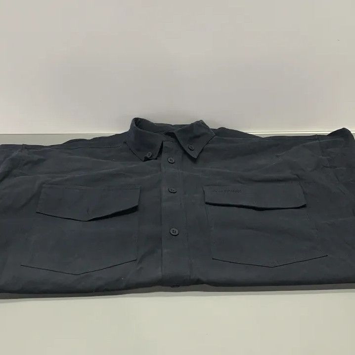 Balenciaga Balenciaga Black Long Sleeve Button-Up Shirt Size US XXS / EU 40 - 10 Thumbnail