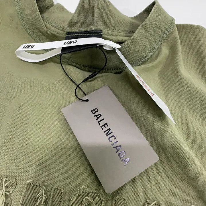 Balenciaga Balenciaga SS25 Vintage Style Short Sleeve T-Shirt Size US S / EU 44-46 / 1 - 7 Thumbnail