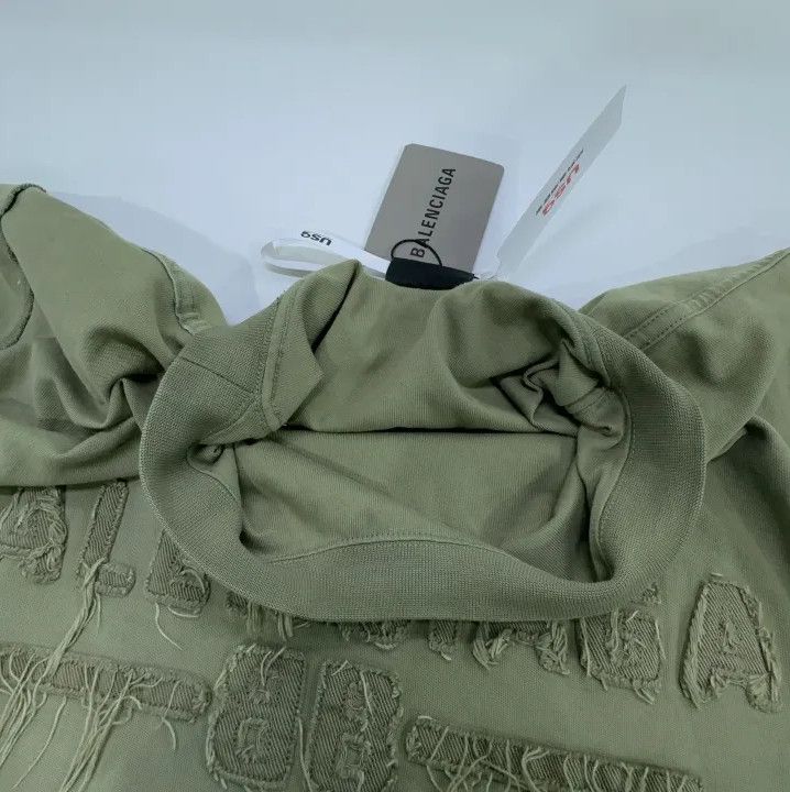 Balenciaga Balenciaga SS25 Vintage Style Short Sleeve T-Shirt Size US S / EU 44-46 / 1 - 8 Thumbnail