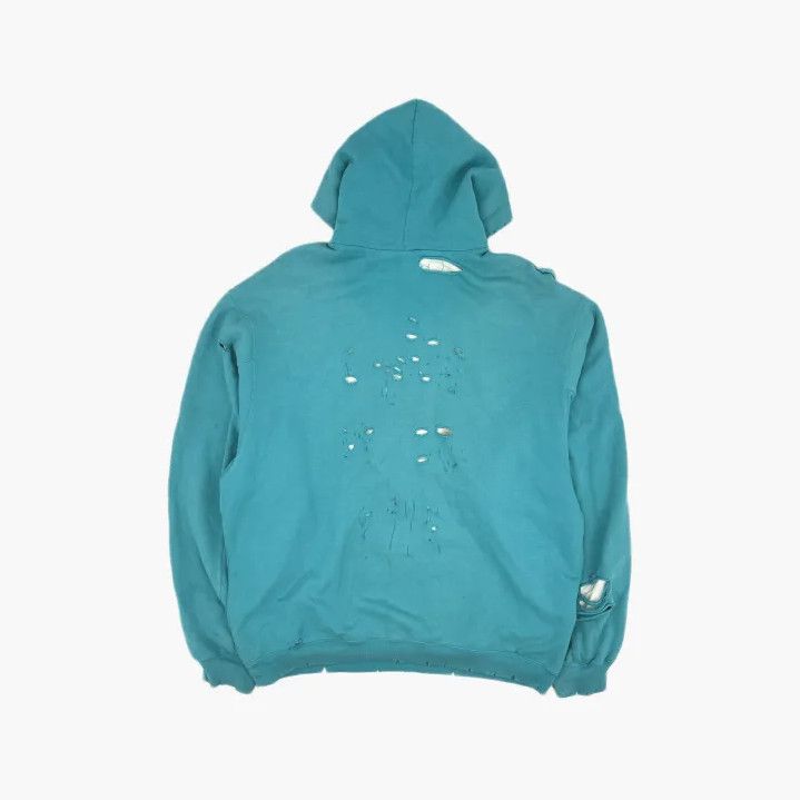 Balenciaga Balenciaga Distressed Hooded Sweatshirt for Men Size US S / EU 44-46 / 1 - 3 Thumbnail