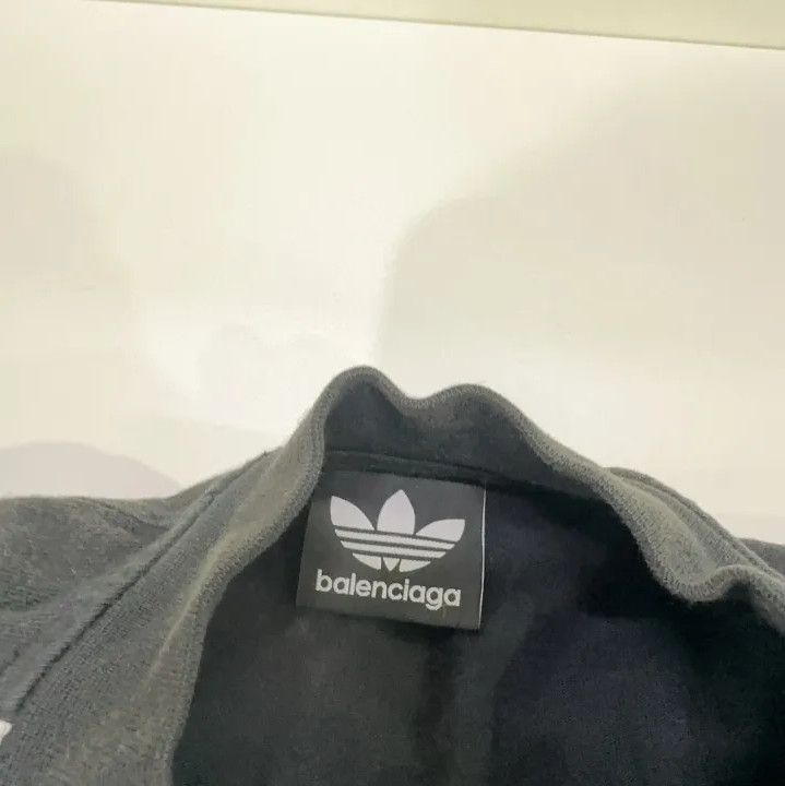 Balenciaga Balenciaga x Adidas Color-Blocked Short Sleeve T-Shirt Size US M / EU 48-50 / 2 - 6 Thumbnail