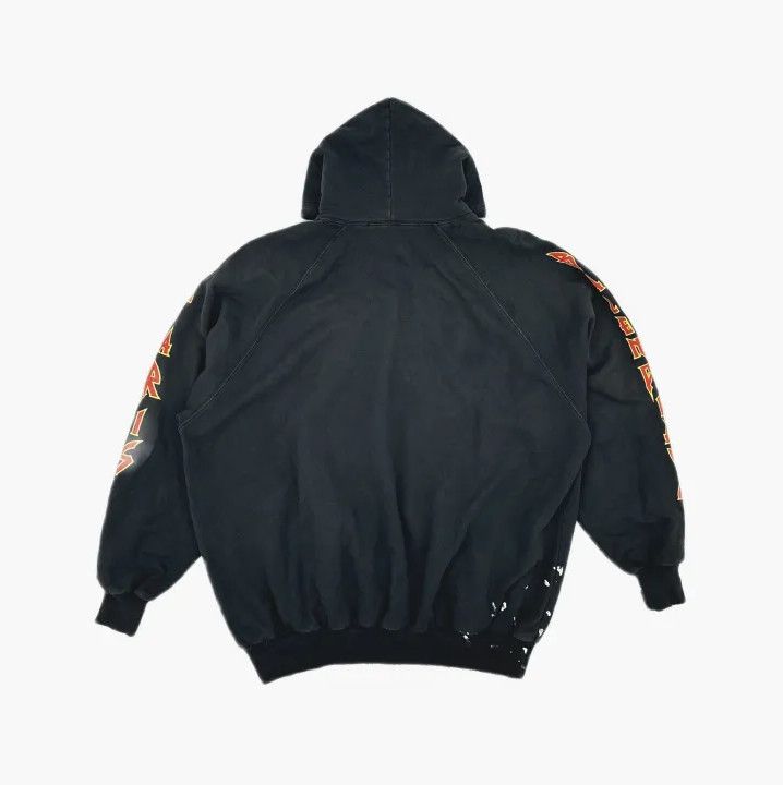 Balenciaga Balenciaga SS22 Logo Print Black Hoodie Size US M / EU 48-50 / 2 - 3 Thumbnail