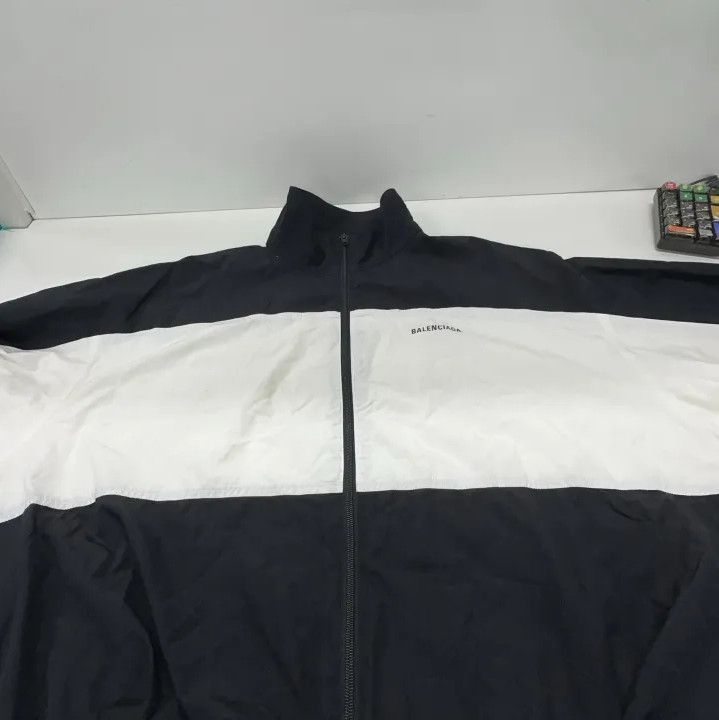 Balenciaga Balenciaga Color-block Sports Jacket for Men Size US M / EU 48-50 / 2 - 8 Thumbnail