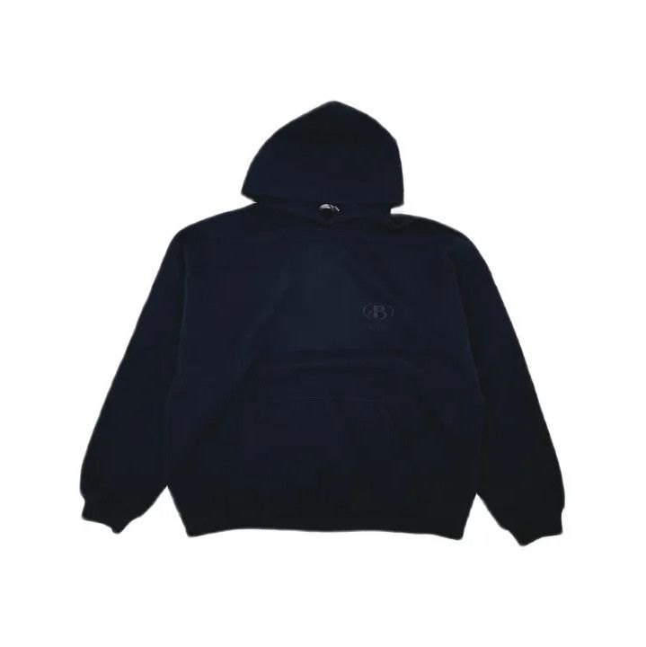 Balenciaga Balenciaga Logo Black Relaxed Long Sleeve Hoodie Size US L / EU 52-54 / 3 - 2 Thumbnail