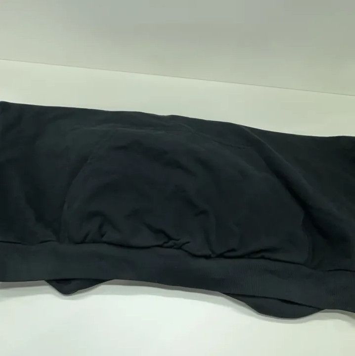 Balenciaga Balenciaga Logo Black Relaxed Long Sleeve Hoodie Size US L / EU 52-54 / 3 - 8 Thumbnail