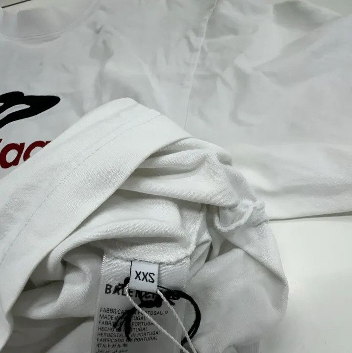 Balenciaga Balenciaga 3B Sports Icon Logo Embroidered T-Shirt Size US XXS / EU 40 - 4 Thumbnail