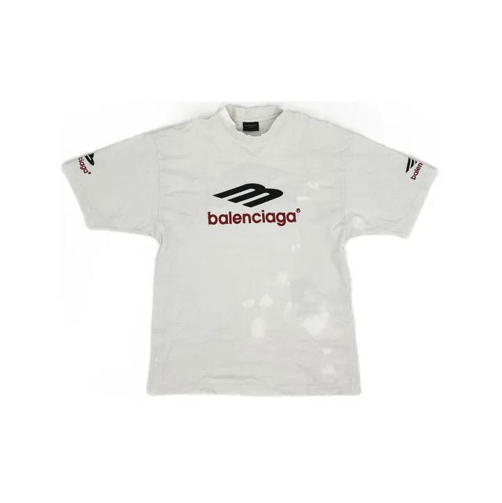 Balenciaga Balenciaga 3B Sports Icon Logo Embroidered T-Shirt Size US XXS / EU 40 - 2 Thumbnail